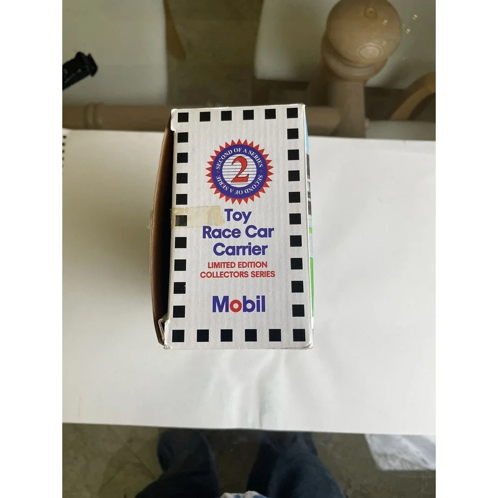 Mobil Oil 1994 Racing Toy Race Car Carrier –‎ Limited Edition NIB